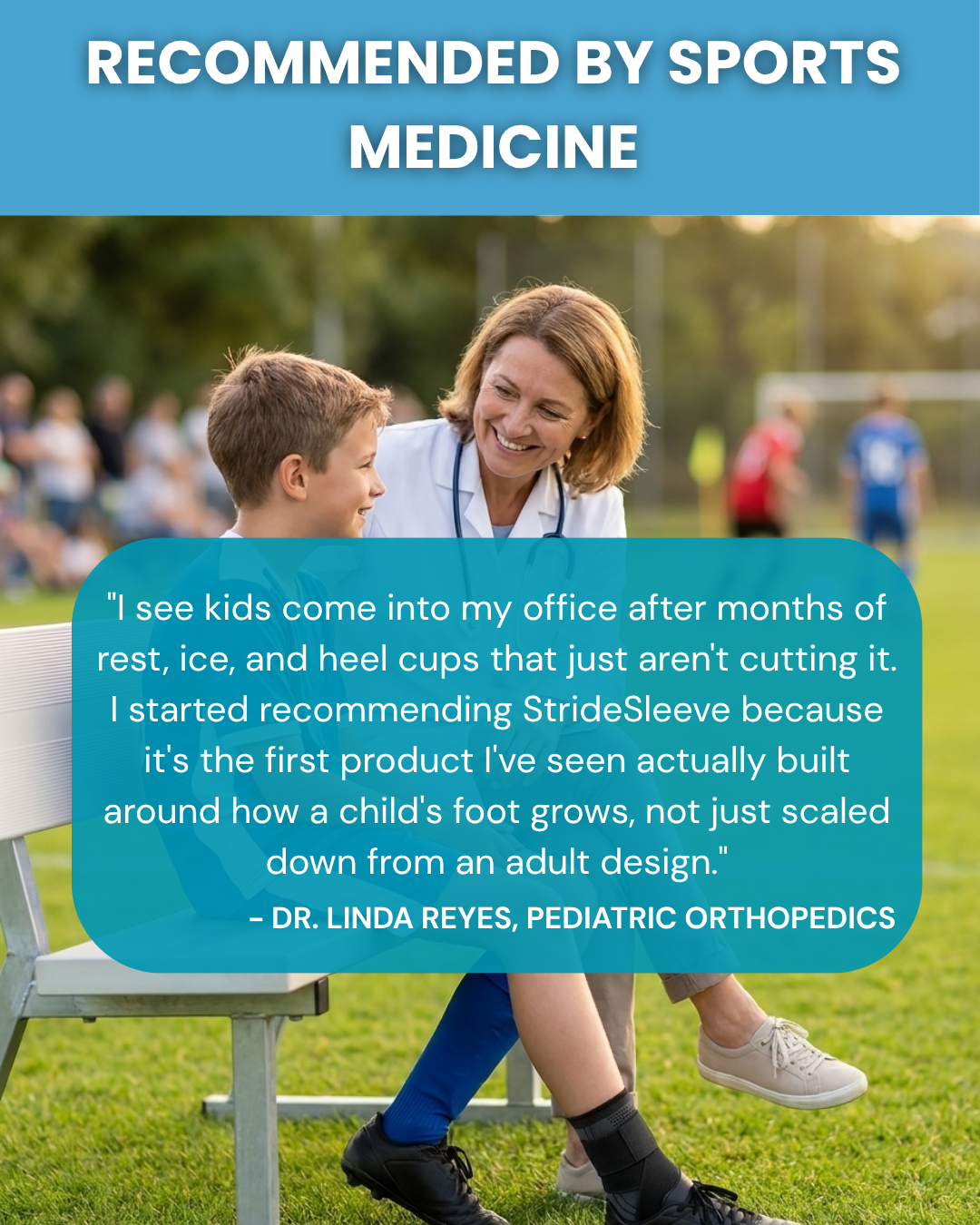 StrideSleeve for Youth Athletes